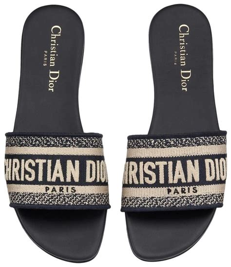 christian dior womens sandals|christian dior sandals flat.